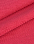 Fuchsia Geometric Jacquard 2797 - Fabrics4Fashion