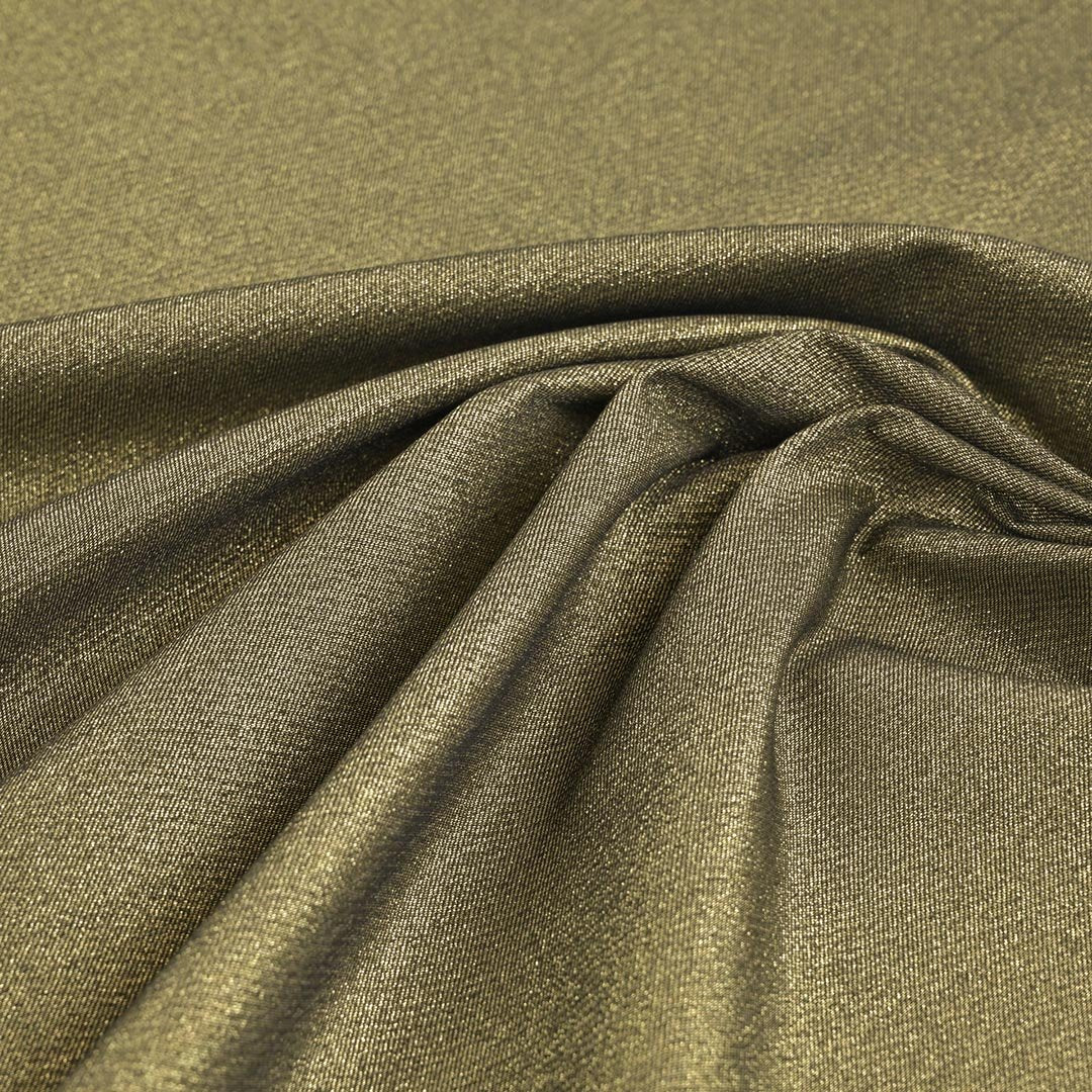 Gold Shiny Fancy Fabric 5093