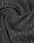 Graphite Chalk Stripe Fabric 99849