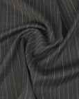 Graphite Chalk Stripe Fabric 99849