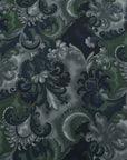 Green Floral Print Silk Georgette 1661