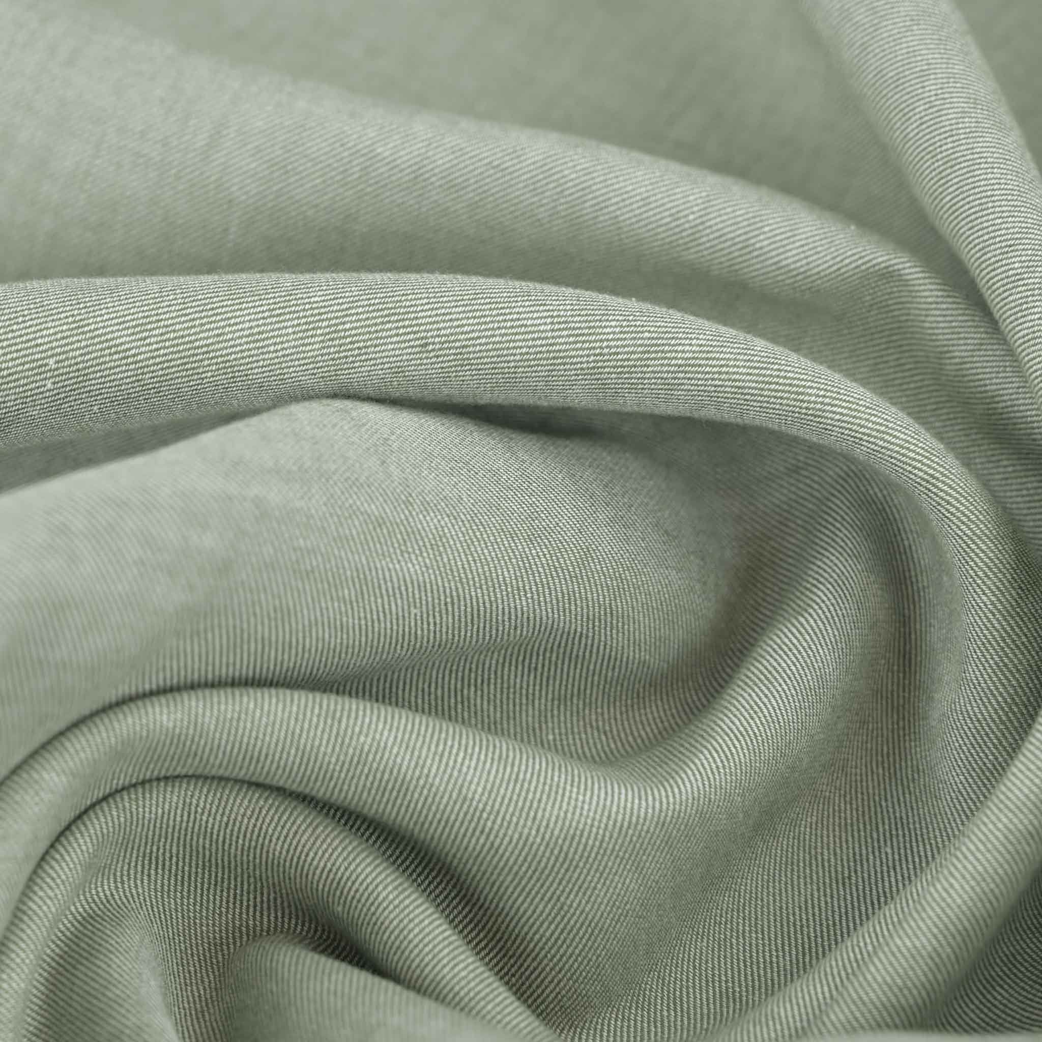 Green Twill Fabric 3486