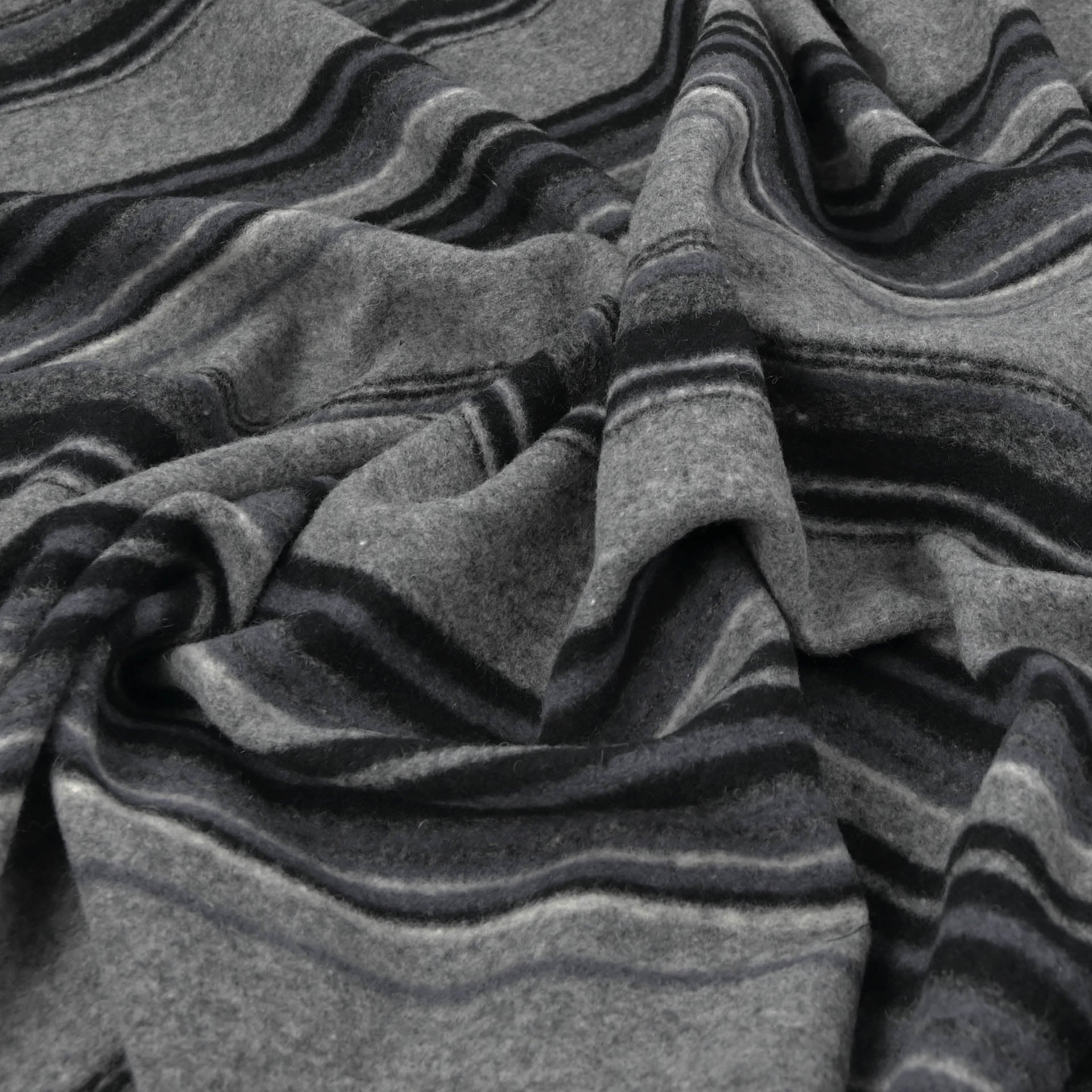 Grey Coating Knit Fabric 97198