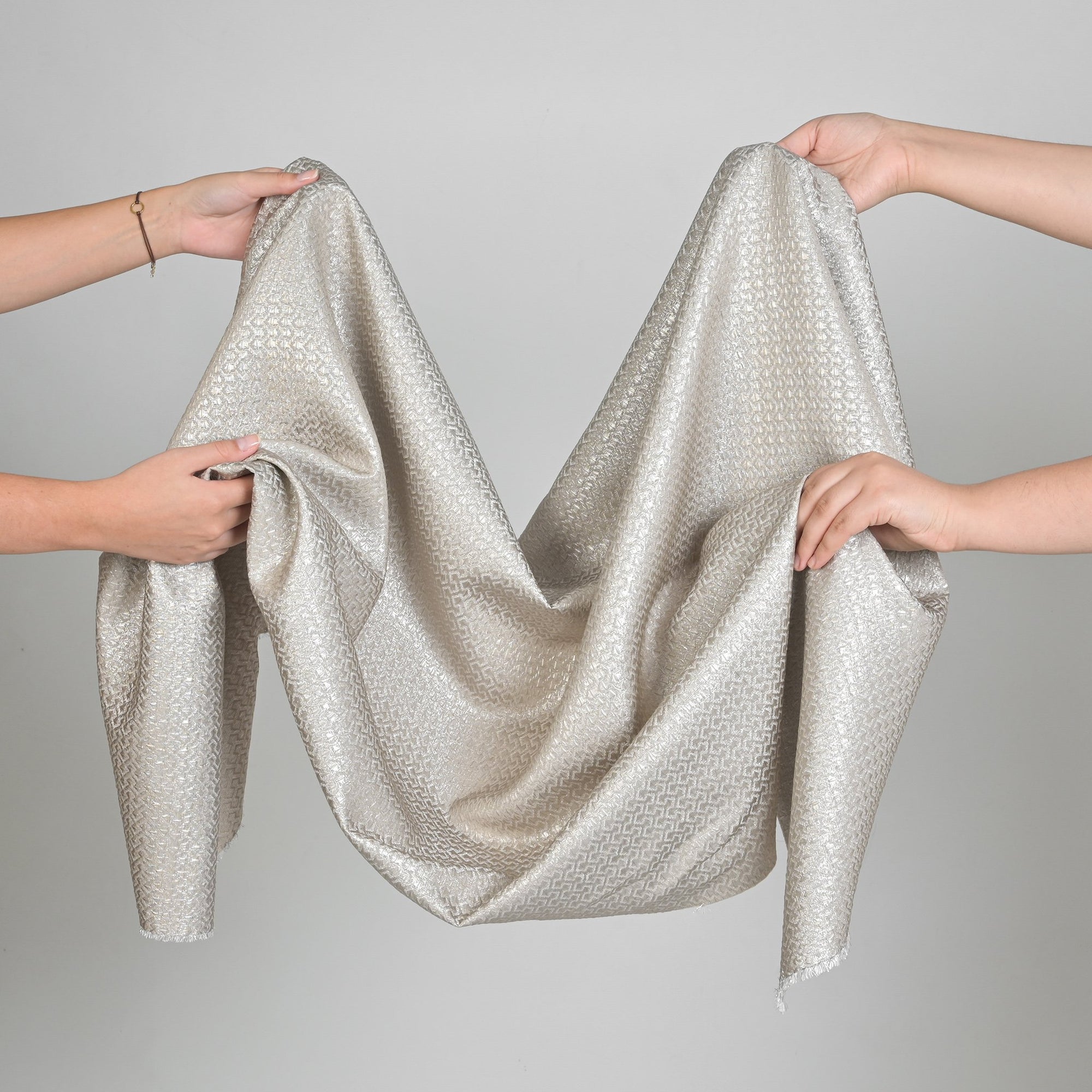 Grey Fancy Jacquard 2080