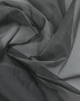 Grey Silk Organza Fabric 5304