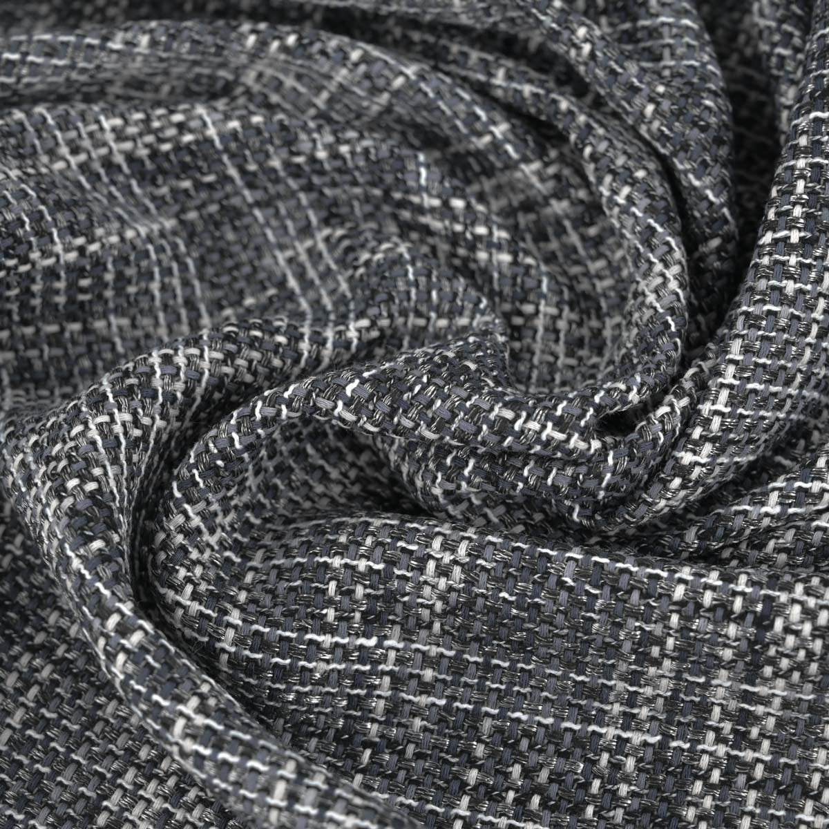 Grey Tweed Fabric 96487