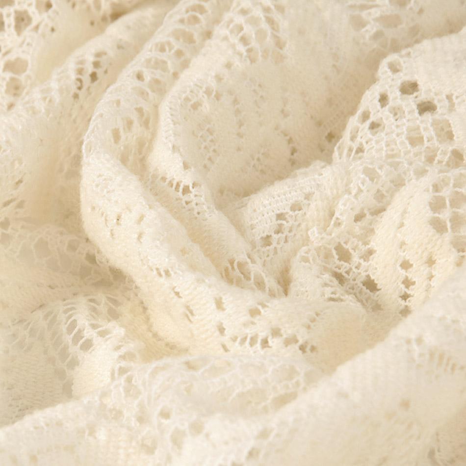 Ivory Floral Knitted Wool 5037 - Fabrics4Fashion