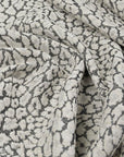 Grey and Ivory Jacquard Fabric 97200