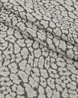 Grey and Ivory Jacquard Fabric 97200