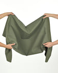 Khaki Green Canvas Fabric 97852