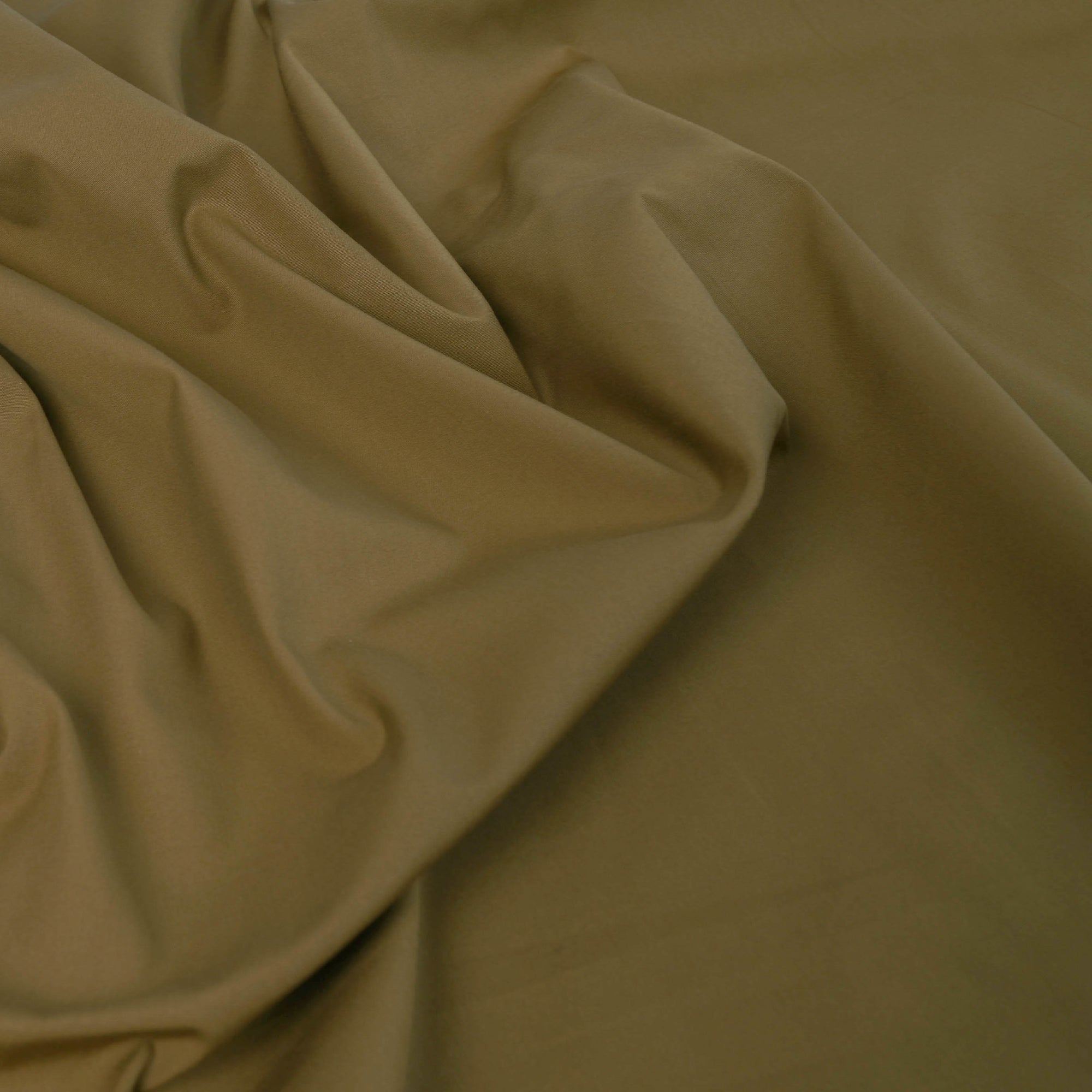 Khaki Plain Poplin 3713 fabric