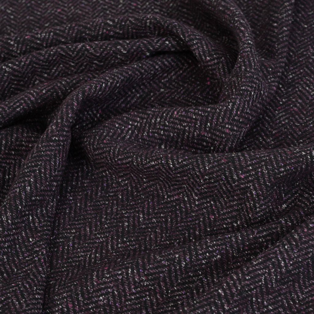 Lavender Tweed Fabric 99735 - Fabrics4Fashion