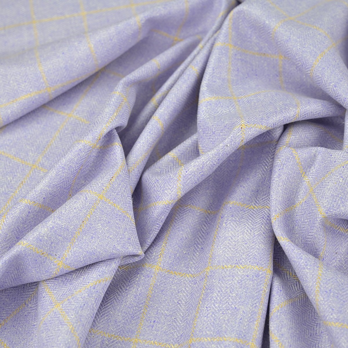 Lilac Plaid Suiting Flannel 3507