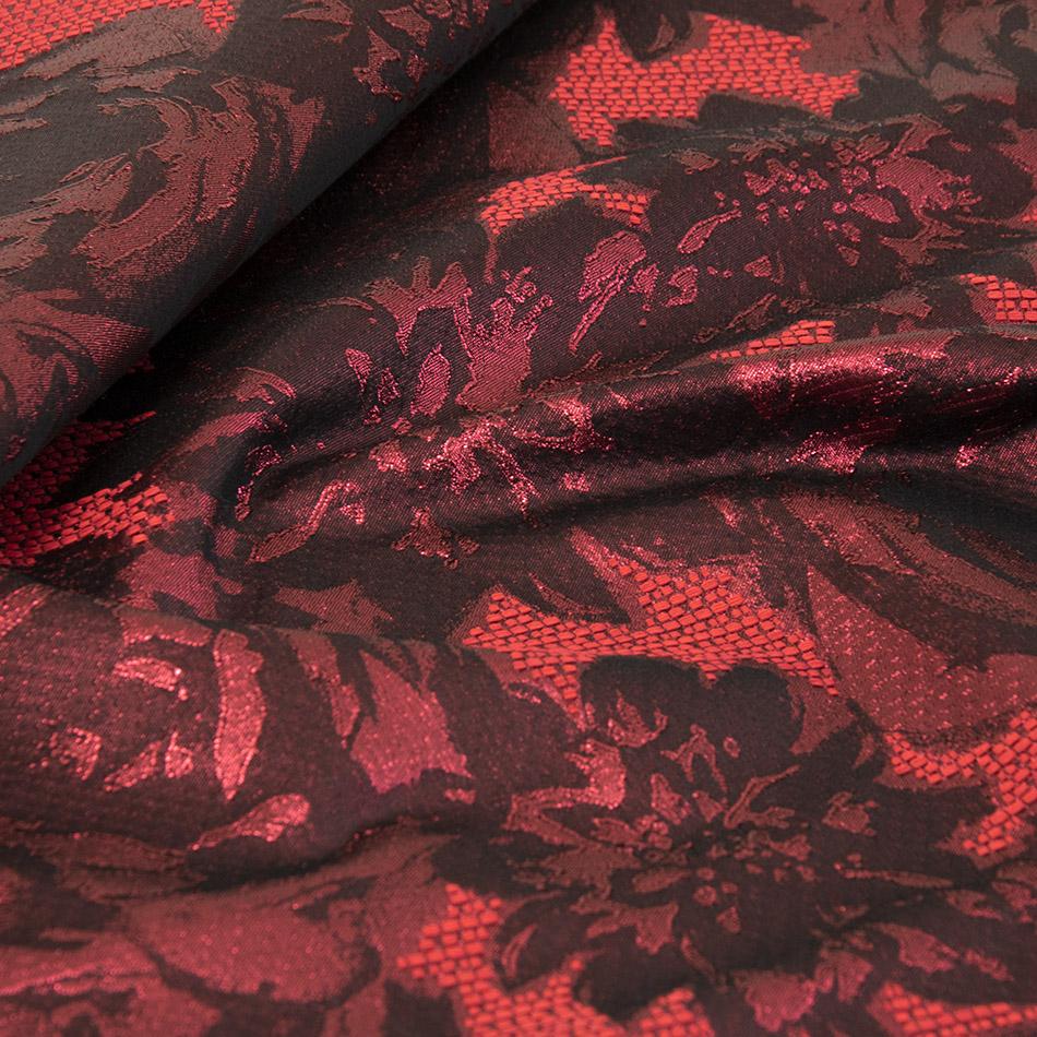 Lurex Floral Jacquard 5024 - Fabrics4Fashion