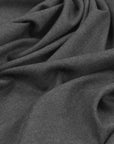 Melange Dark Grey Suiting Flannel 98856