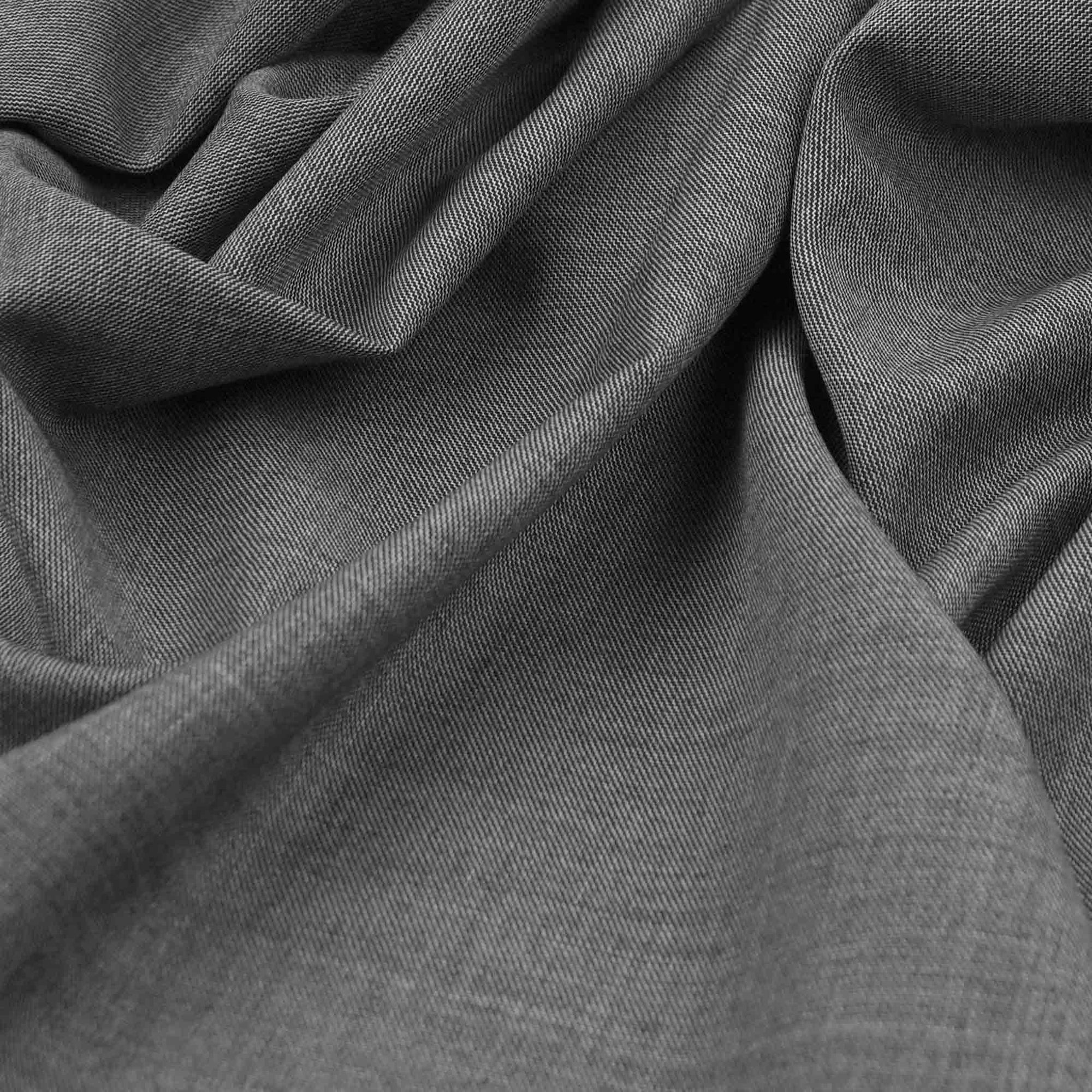 Black Micro-motif Suiting Fabric 98781