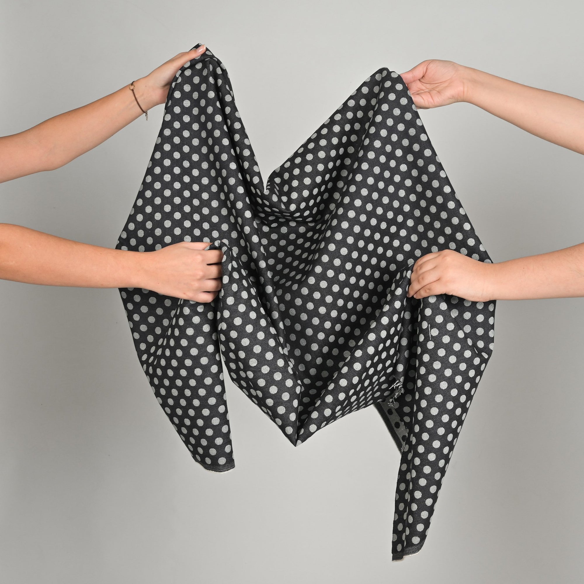 Midnight Polkadot Denim 96911