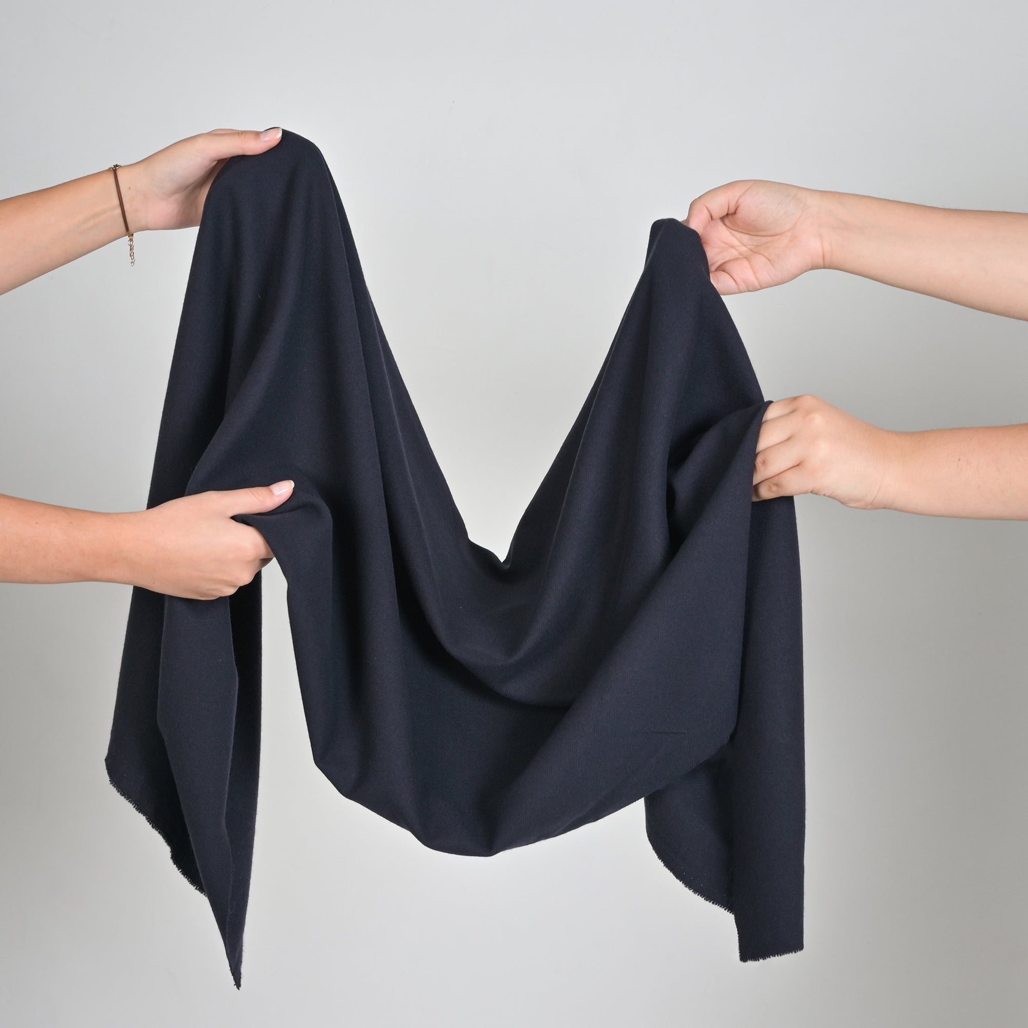 Midnight Suiting Twill Fabric 2592