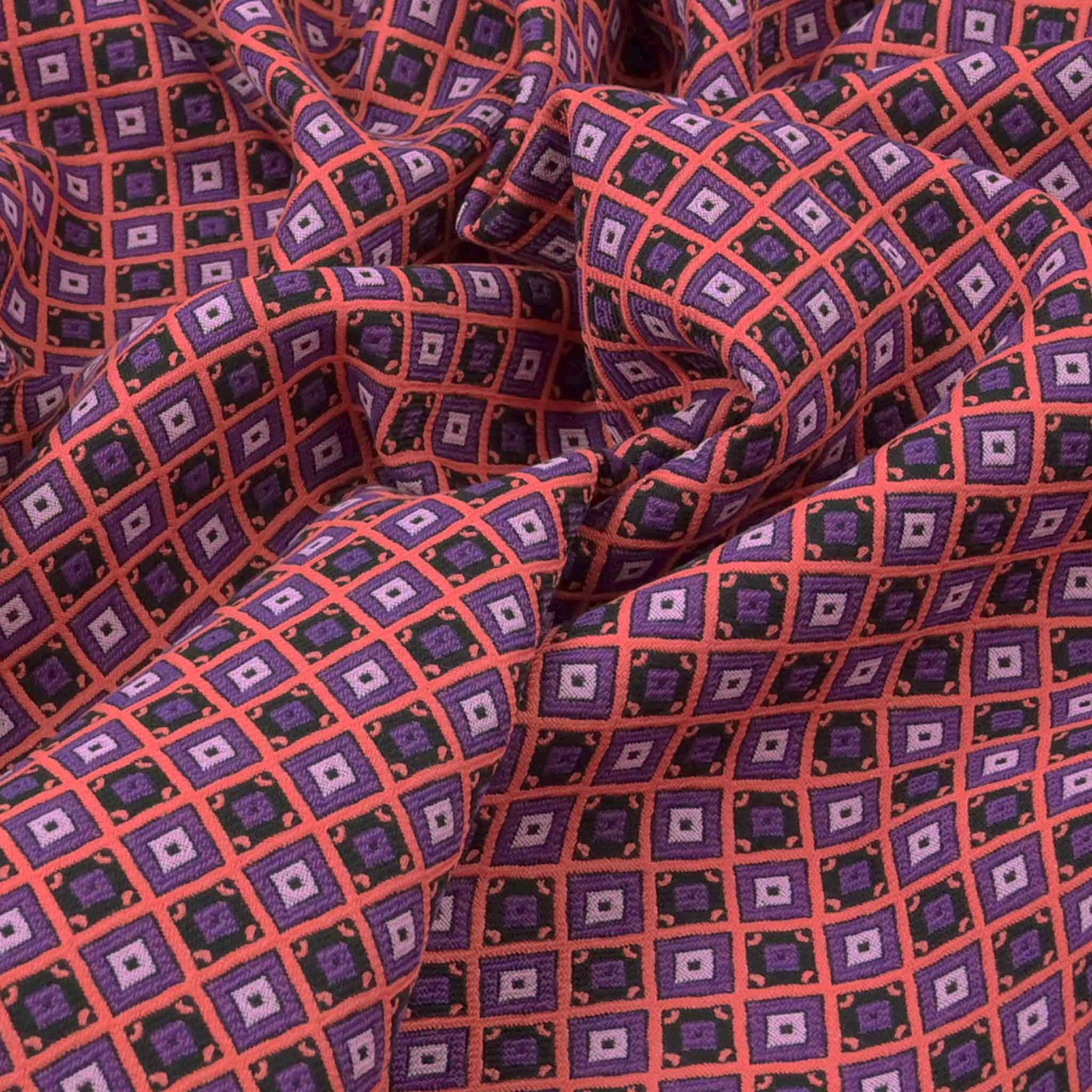 Multicolor Geometric Jacquard 97473