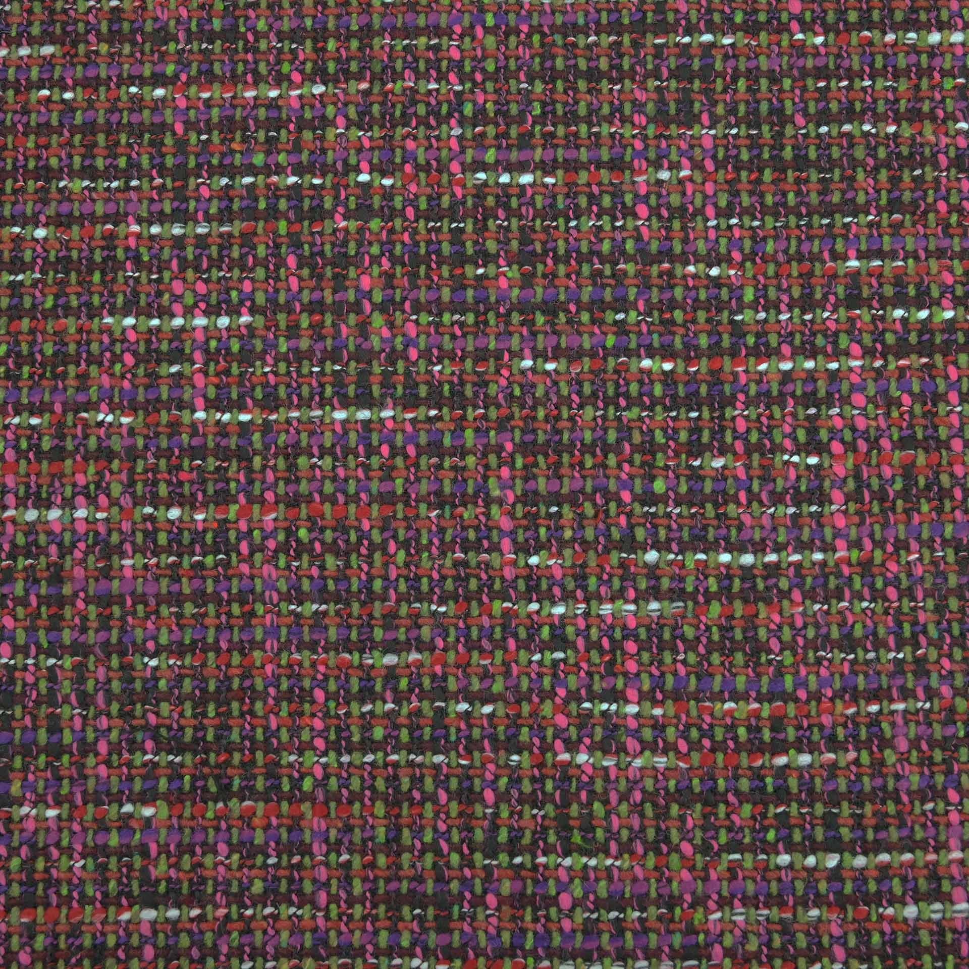 Multicolor Tweed Fabric 4691