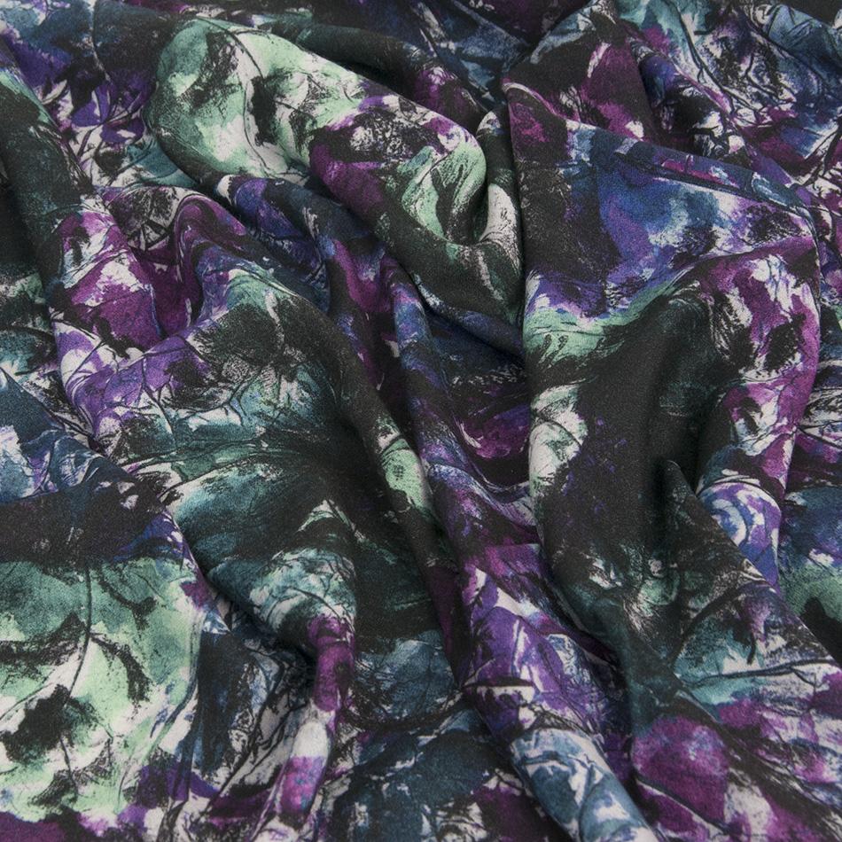 Multicolored Floral Print Crepe - Fabrics4Fashion