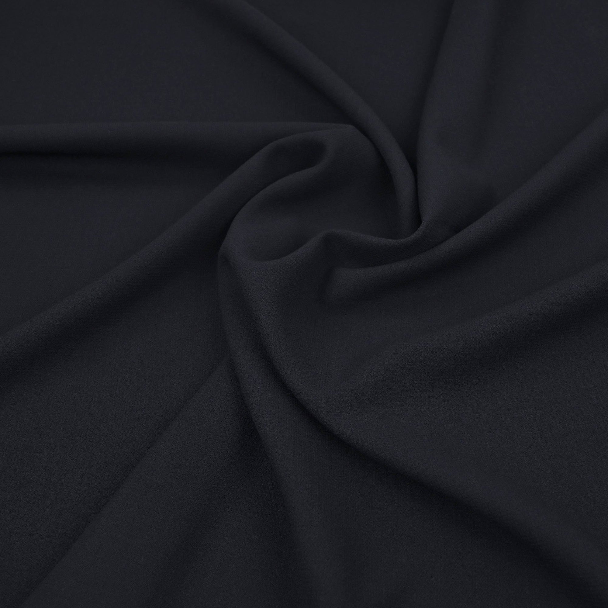 Navy Doublewave Crepe Fabric 98885