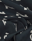 Navy Jacquard Fabric 99773