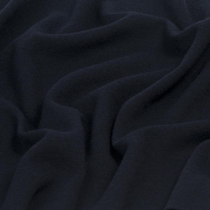 Navy Knitted Wool Blend 973 - Fabrics4Fashion