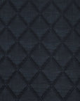 Navy Quilted Fabric 3236