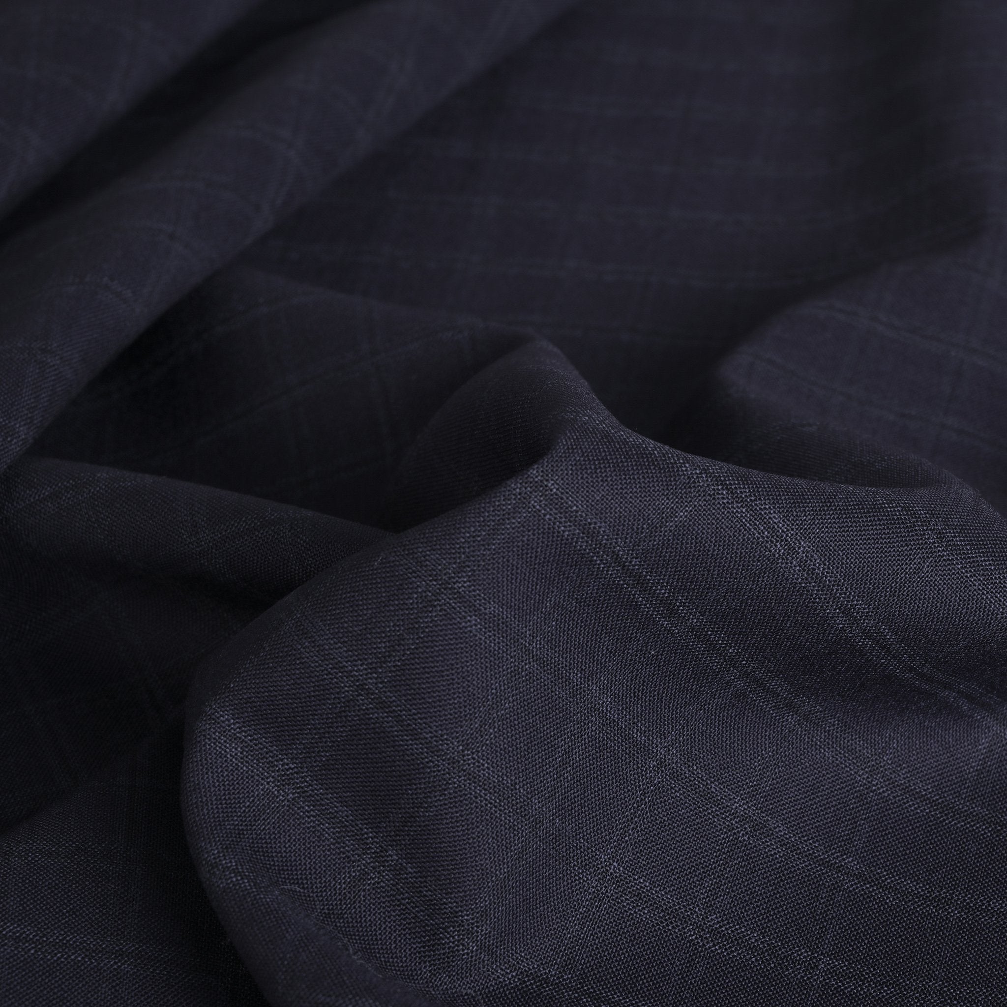 Navy Suiting Check Fabric 4253