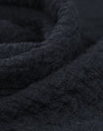 Navy Wool Waffle Weave 98872