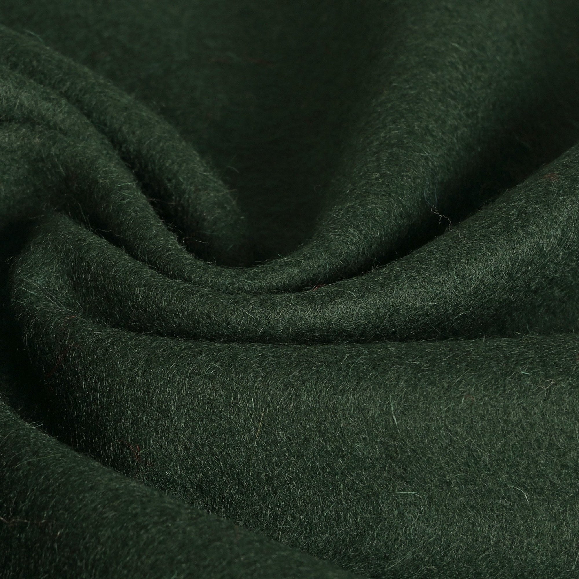 Olive Green Melton Fabric 4582