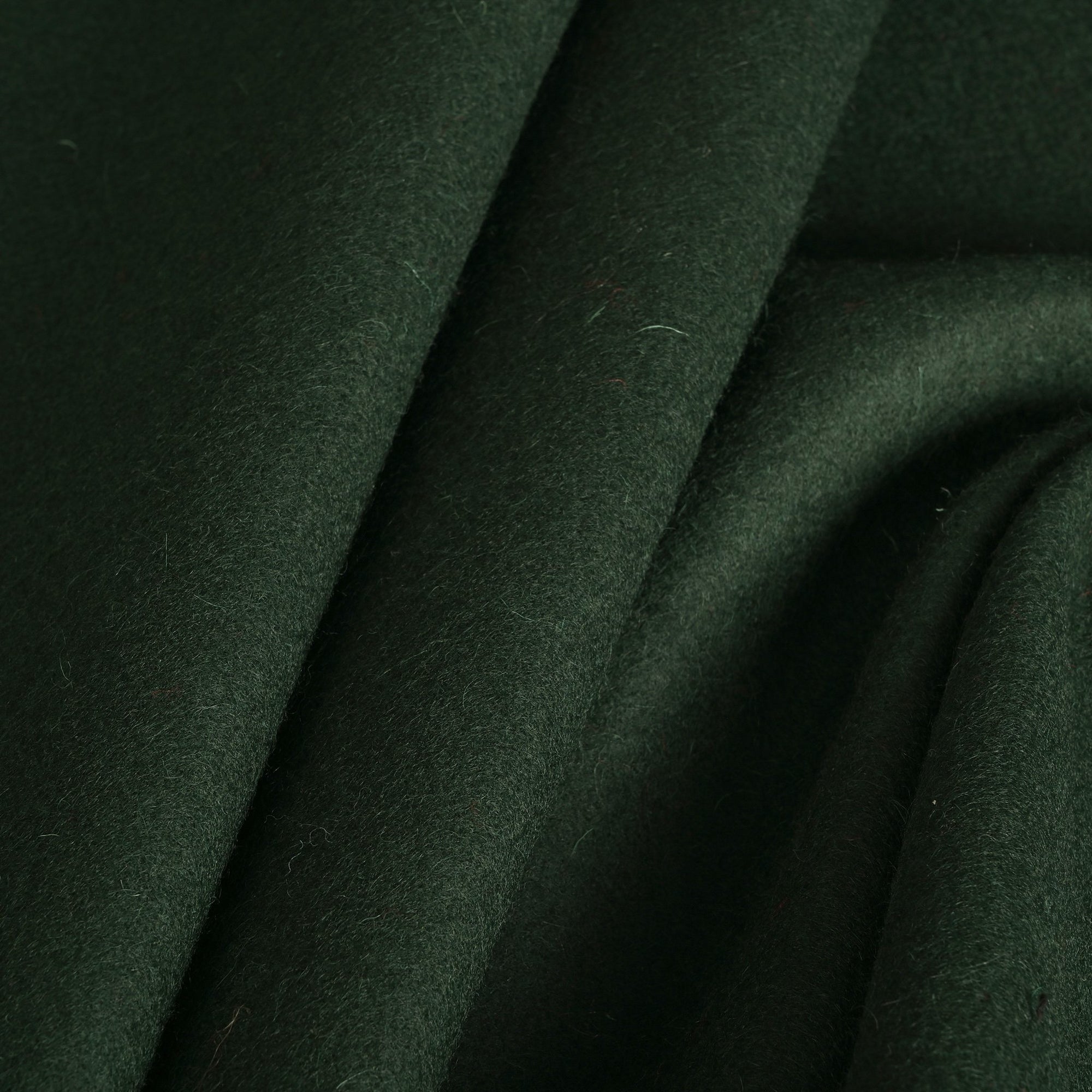 Olive Green Melton Fabric 4582