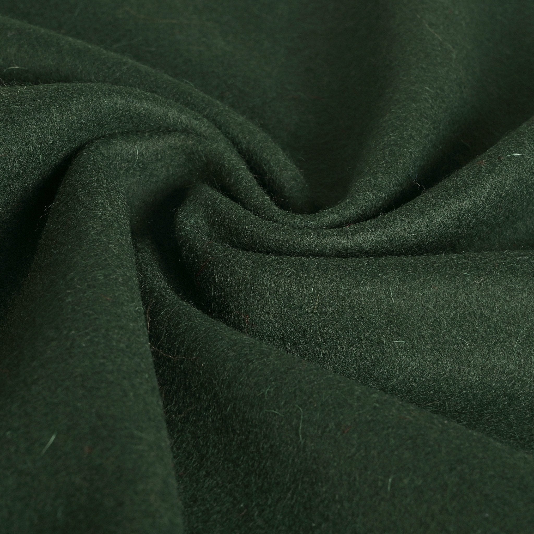Olive Green Melton Fabric 4582