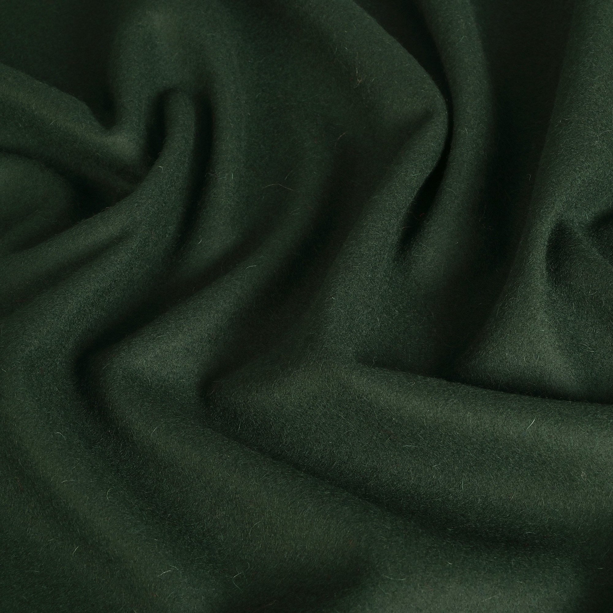 Olive Green Melton Fabric 4582