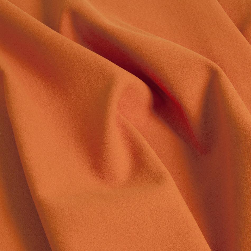 Orange Coating Crepe Fabric 1331