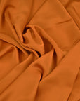Orange Satin Crepe Fabric 96904