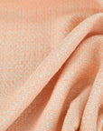 Peach Tweed Fabric 96489