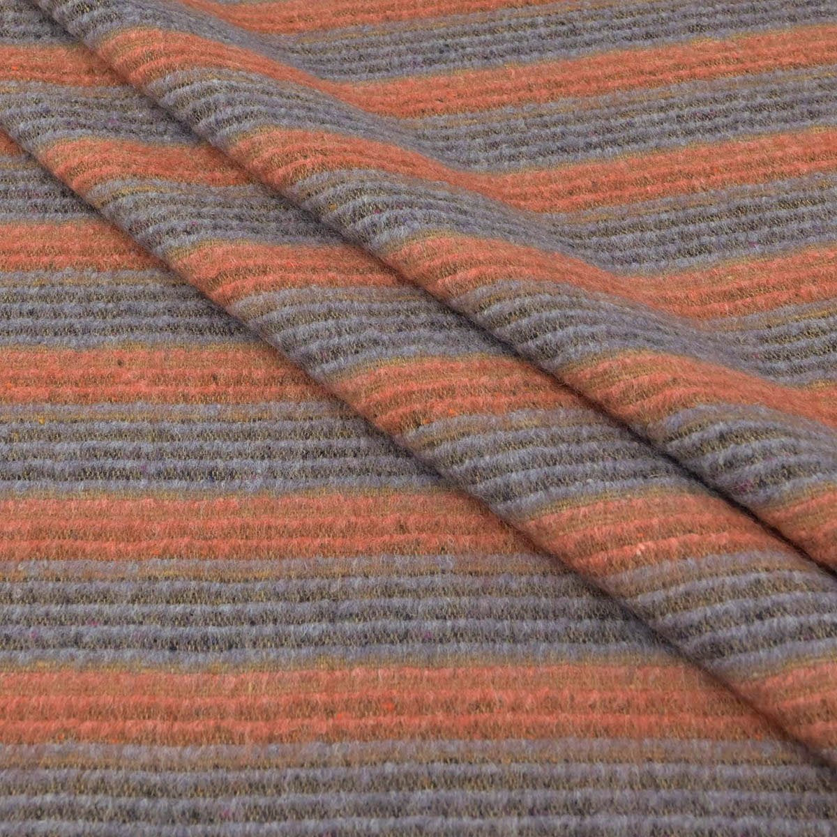 Salmon and Purple Coating Fabric 97209