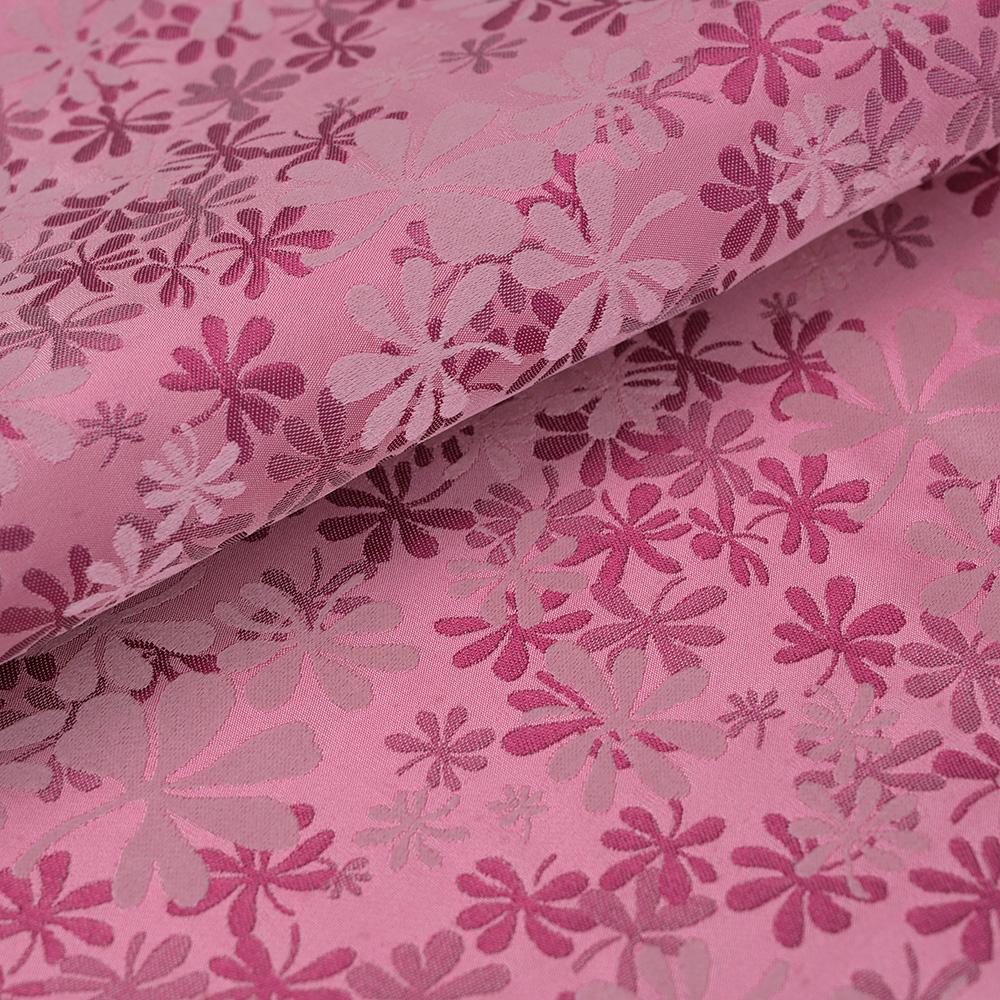 Pink Floral Jacquard 99783 - Fabrics4Fashion