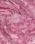 Pink Floral Jacquard 99783 - Fabrics4Fashion