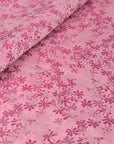 Pink Floral Jacquard 99783 - Fabrics4Fashion