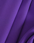 Purple Crepe Fabric 2566