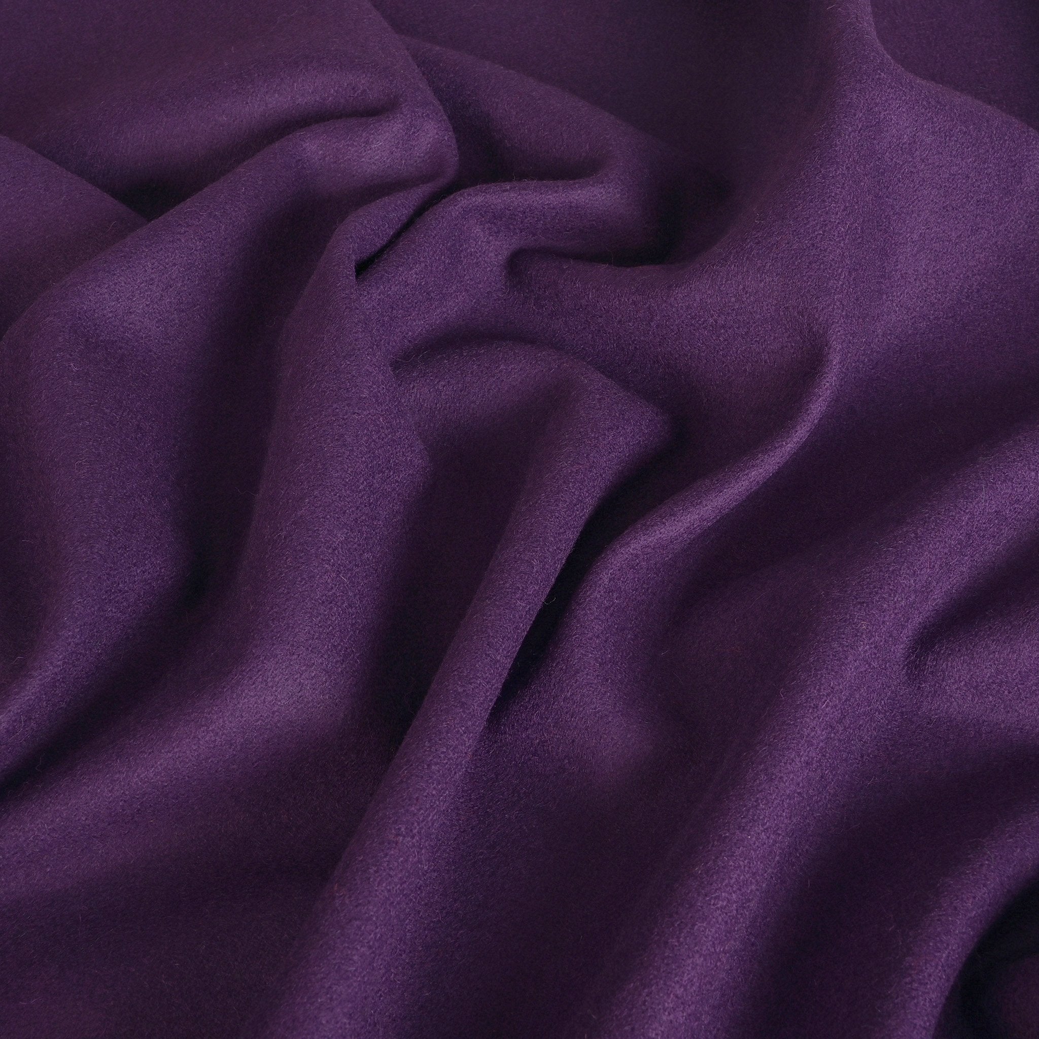 Purple Melton Fabric 4552