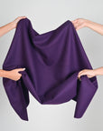 Purple Melton Fabric 4552