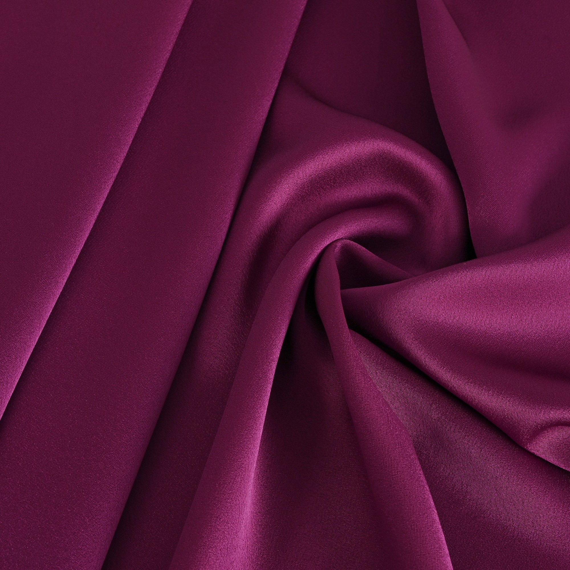 Purple Satin Crepe Fabric 97107