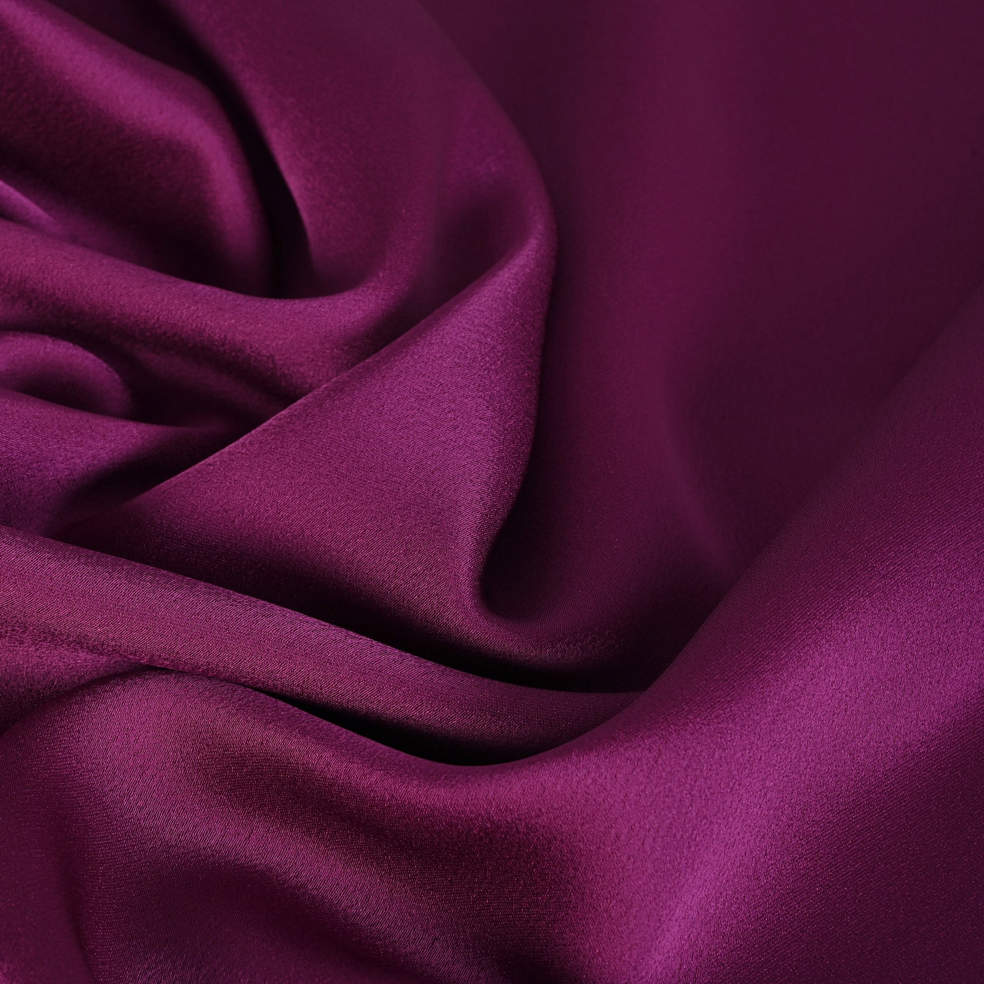 Purple Satin Crepe Fabric 97107
