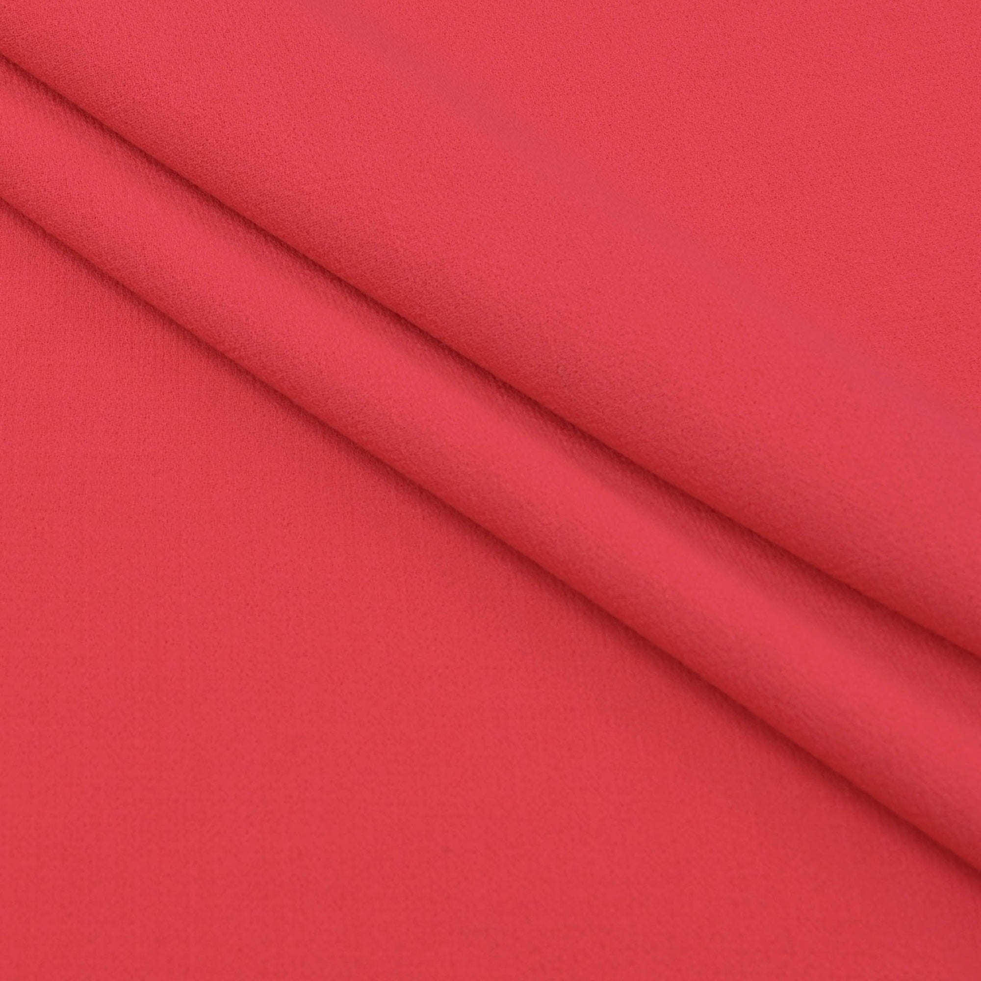 Raspberry Doublewave Crepe Fabric 98877