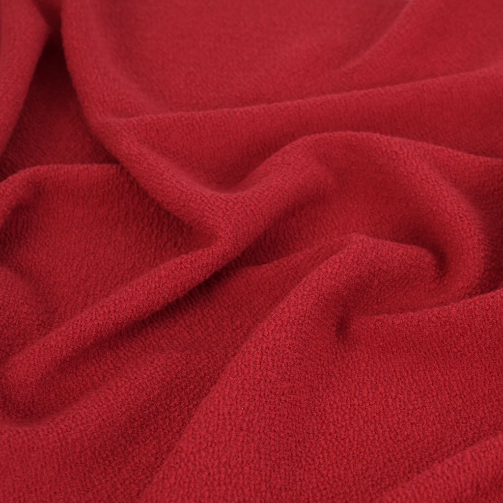 Red Bouclé 99742 - Fabrics4Fashion