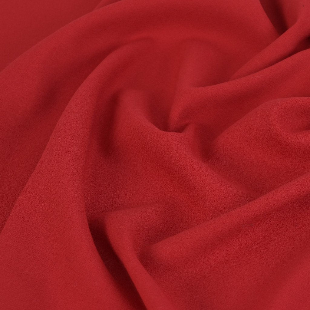 Red Crepe 99728 - Fabrics4Fashion